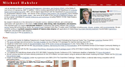 Desktop Screenshot of michael.hahsler.net