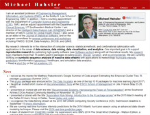Tablet Screenshot of michael.hahsler.net